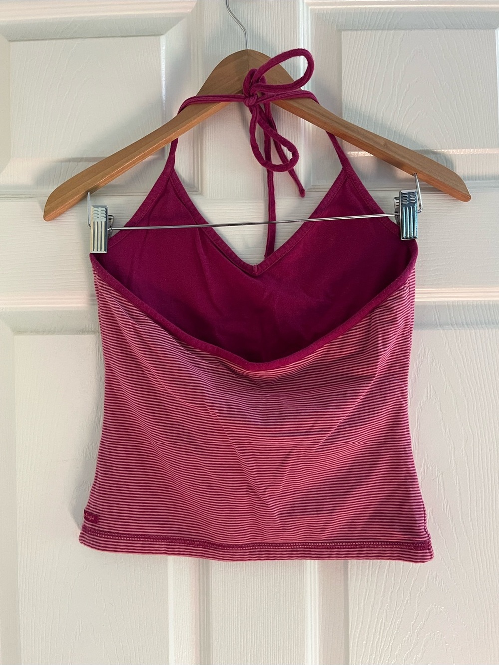 Vintage American Eagle Striped Halter Top - Picture 3 of 4